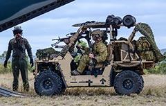 Bale Defence Death Adder Rough Terrain Vehicle RTV 2 Commando Regiment